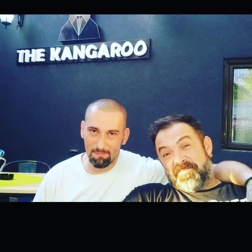 Djordjo Cetkovic with Chef Dejan Stankovic