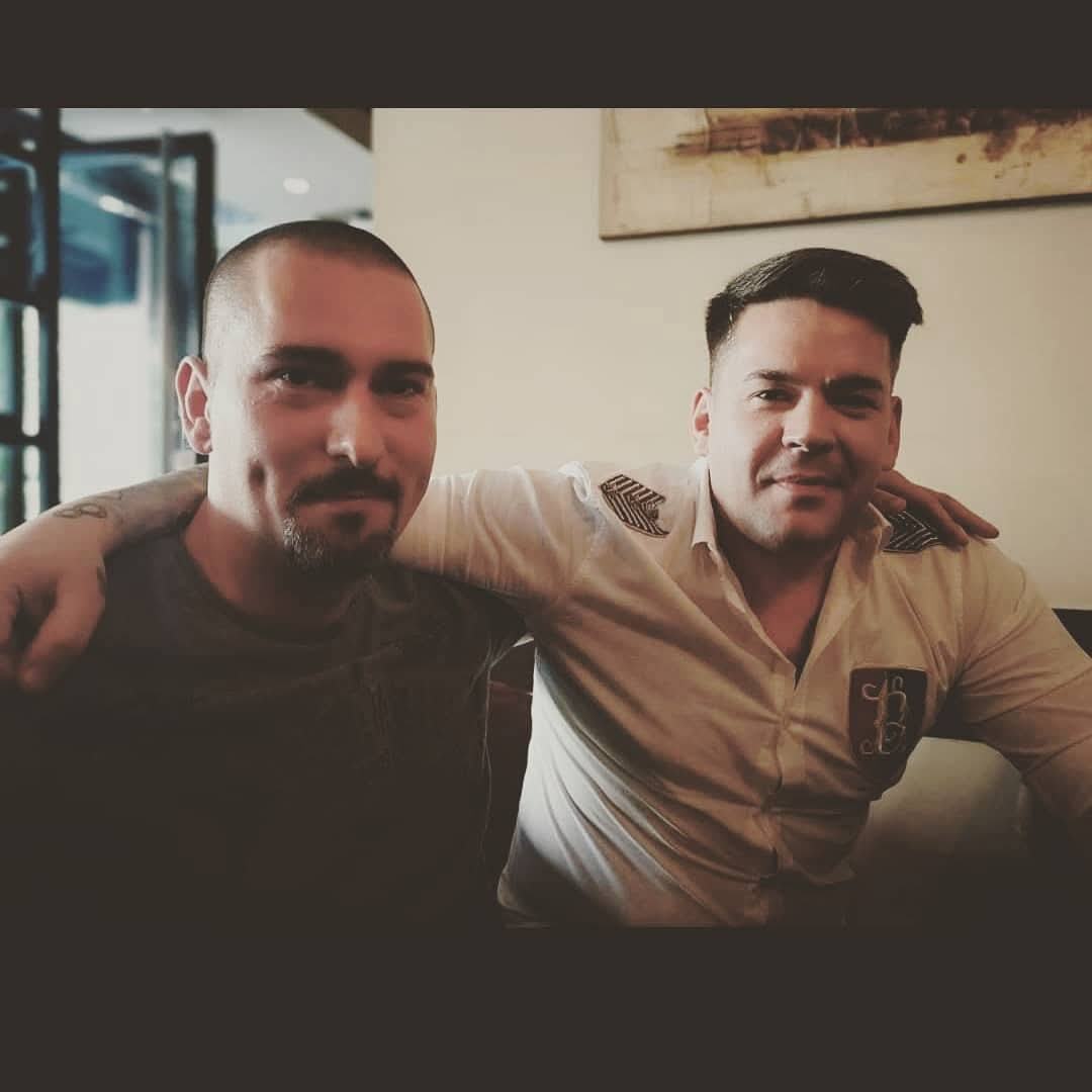 Djordjo Cetkovic with Chef Milos Jovanovic