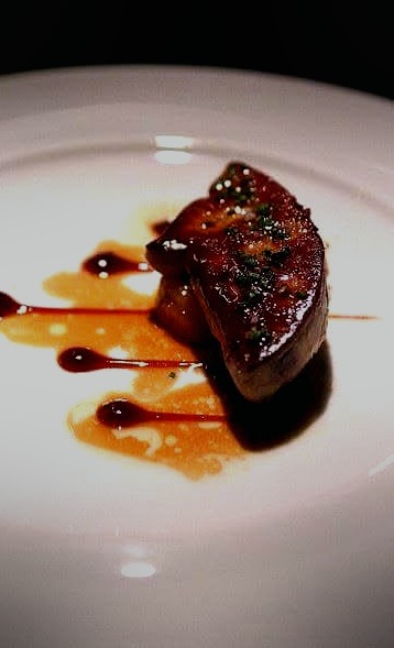 Fine dining glazed course by Chef Djordjo Cetkovic