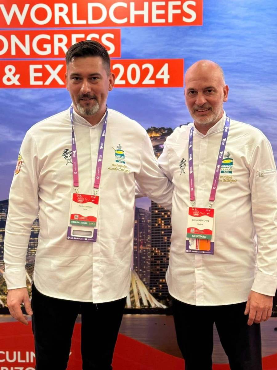 Djordjo Cetkovic at Worldchefs Congress & Expo 2024